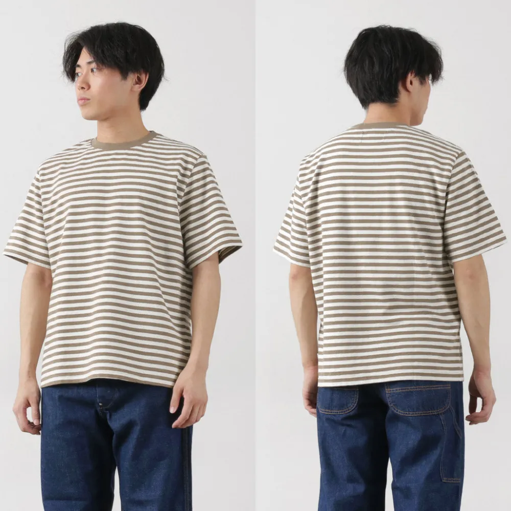 WAX LONDON T-Shirts^/ Dean Short Sleeve Striped T-Shirt Jolt Stripe