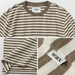 WAX LONDON T-Shirts^/ Dean Short Sleeve Striped T-Shirt Jolt Stripe