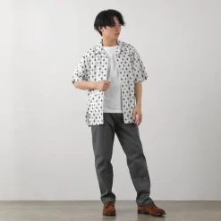 WAX LONDON Shirts^/ Didcot Short Sleeve Shirt Ditsy Tile