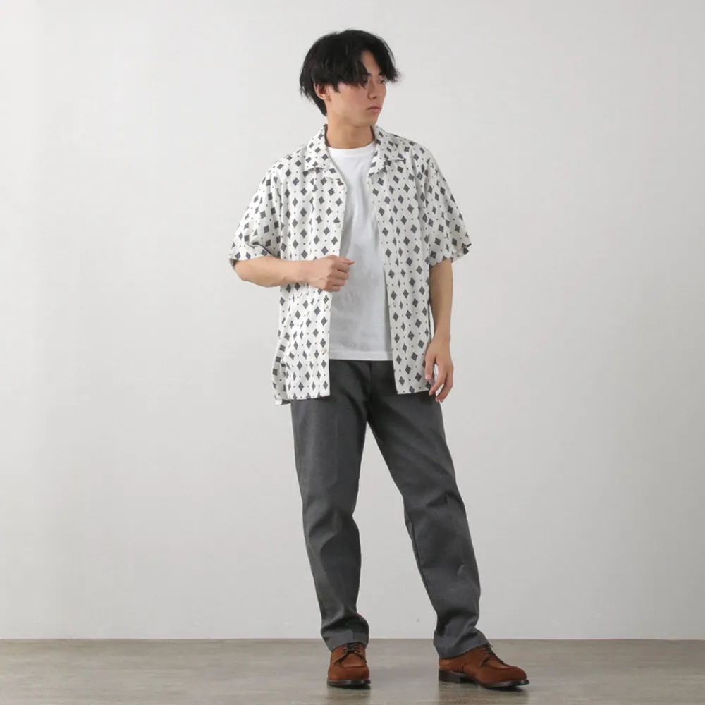 WAX LONDON Shirts^/ Didcot Short Sleeve Shirt Ditsy Tile