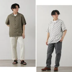 WAX LONDON Shirts^/ Didcot Short Sleeve Shirt Ditsy Tile