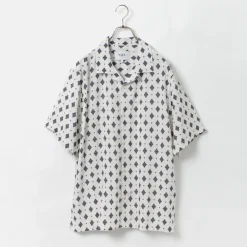 WAX LONDON Shirts^/ Didcot Short Sleeve Shirt Ditsy Tile