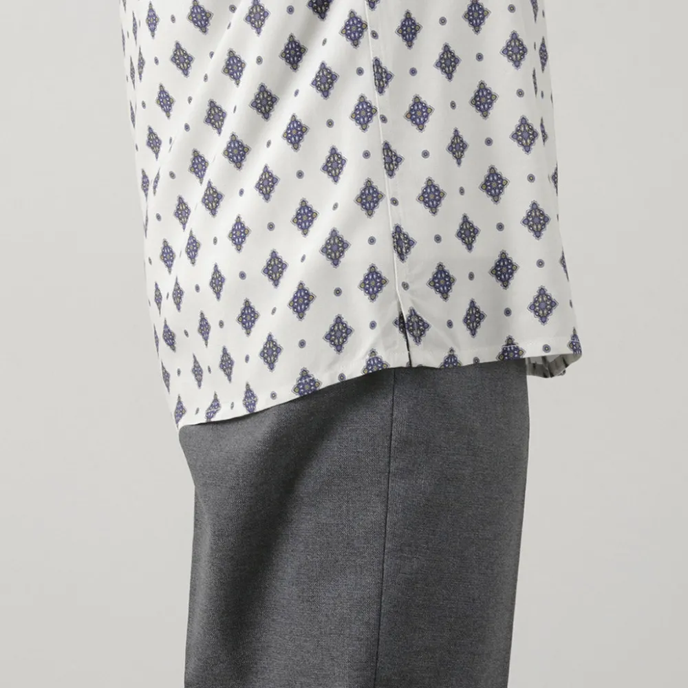 WAX LONDON Shirts^/ Didcot Short Sleeve Shirt Ditsy Tile