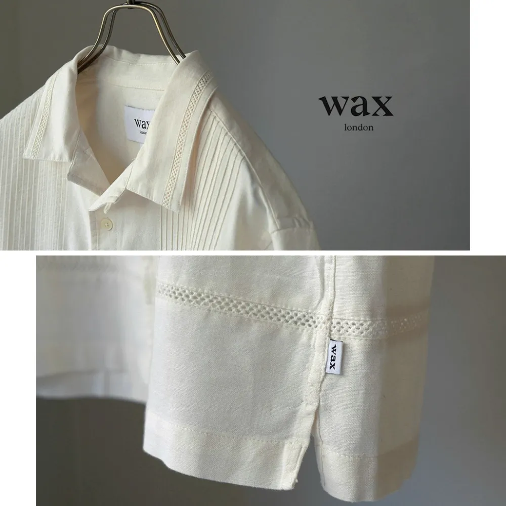 WAX LONDON Shirts^/ Newton Pintuck shirt