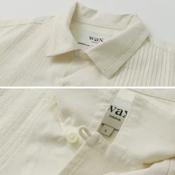 WAX LONDON Shirts^/ Newton Pintuck shirt