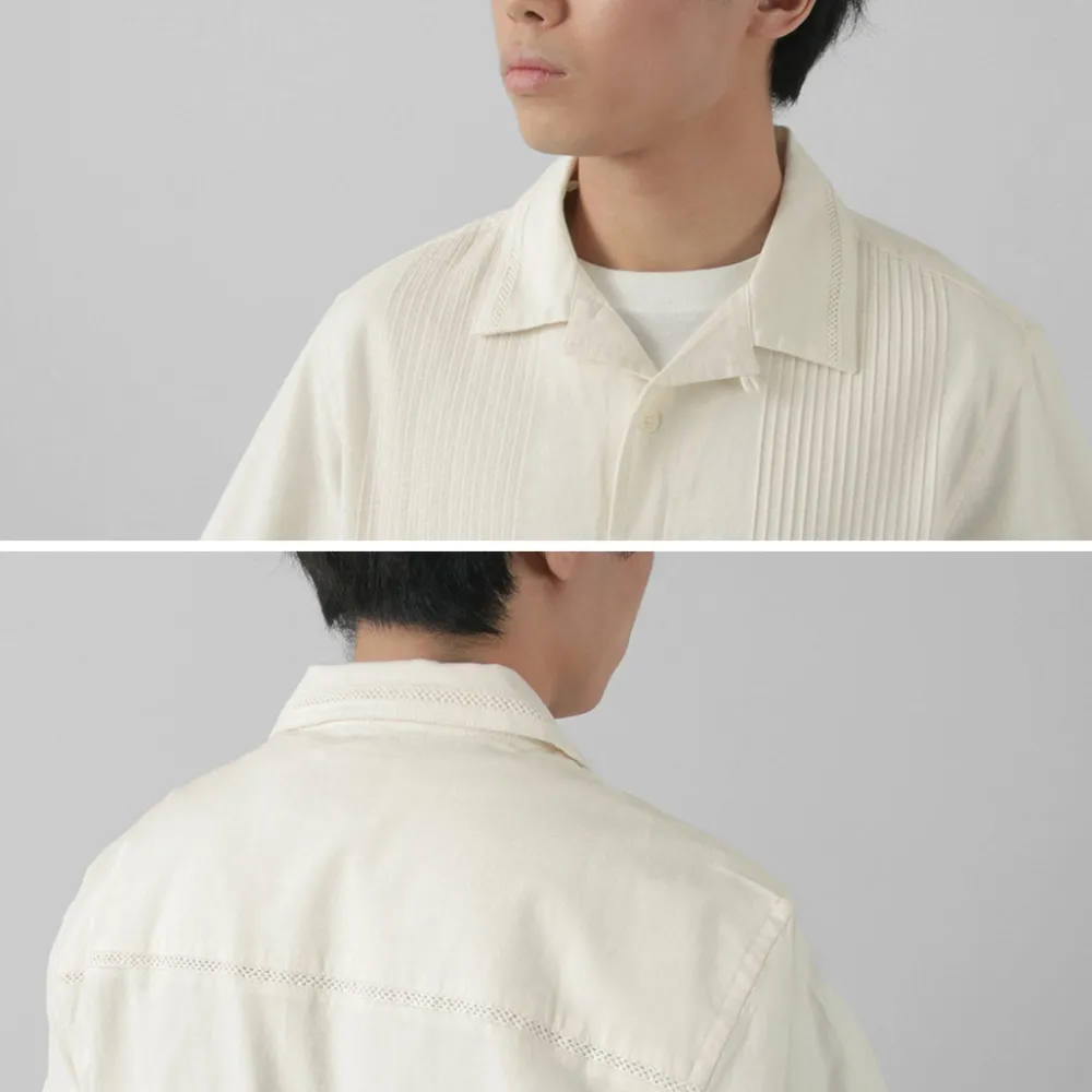WAX LONDON Shirts^/ Newton Pintuck shirt