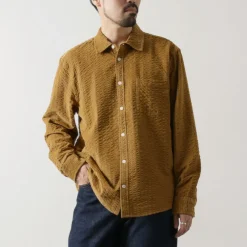 WAX LONDON Shirts^/ sherry-shirt seersucker cord