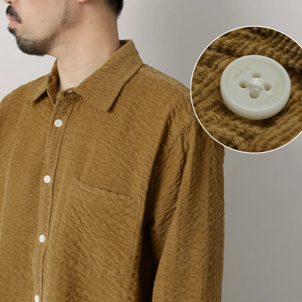 WAX LONDON Shirts^/ sherry-shirt seersucker cord