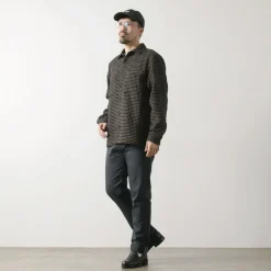 WAX LONDON Shirts^/ Whiting overshirt black_beige