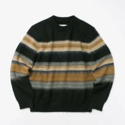 WAX LONDON Knits^/ Wild Crew Knit Blush Stripe black