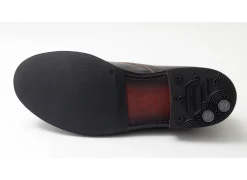 WHEELROBE Leather Shoes & Boots^/ 15078 Heavy Stitching Moc Toe Leather Shoes