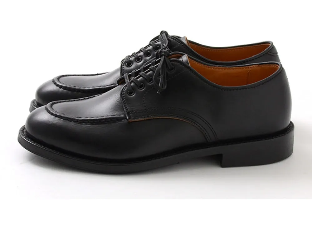 WHEELROBE Leather Shoes & Boots^/ 15078 Heavy Stitching Moc Toe Leather Shoes