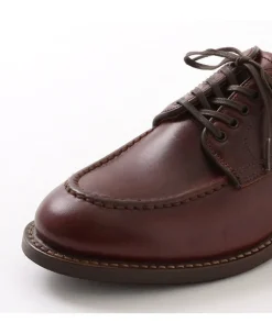 WHEELROBE Leather Shoes & Boots^/ 15078 Heavy Stitching Moc Toe Leather Shoes