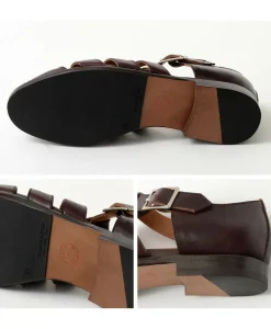 WHEELROBE Leather Shoes & Boots^/ Gurkha sandal - Horween chrome-excel