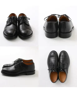 WHEELROBE Leather Shoes & Boots^/ Punched Cap Toe Derby Shoes