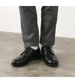 WHEELROBE Leather Shoes & Boots^/ Punched Cap Toe Derby Shoes