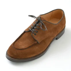 WHEELROBE Leather Shoes & Boots^/ 15078S Heavy Stitching Moc Toe Suede Shoes