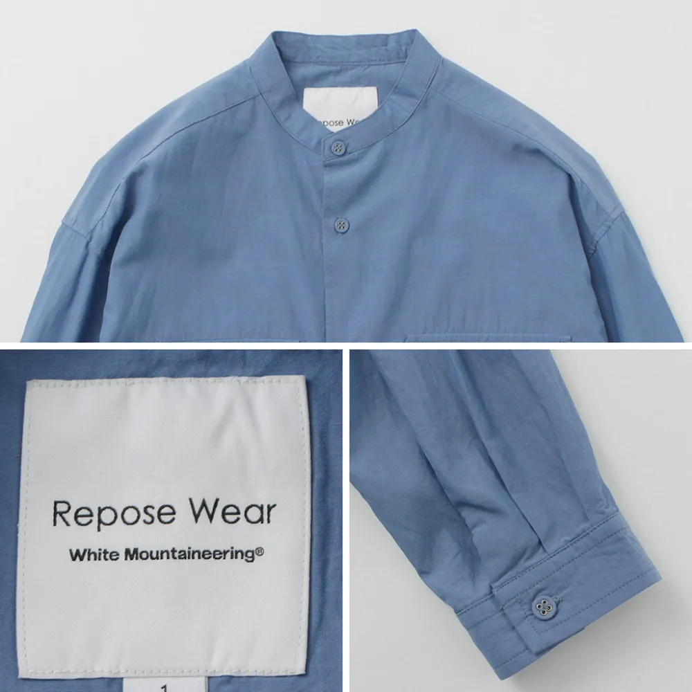 WHITE MOUNTAINEERING Shirts^/ Band Collar Shirt