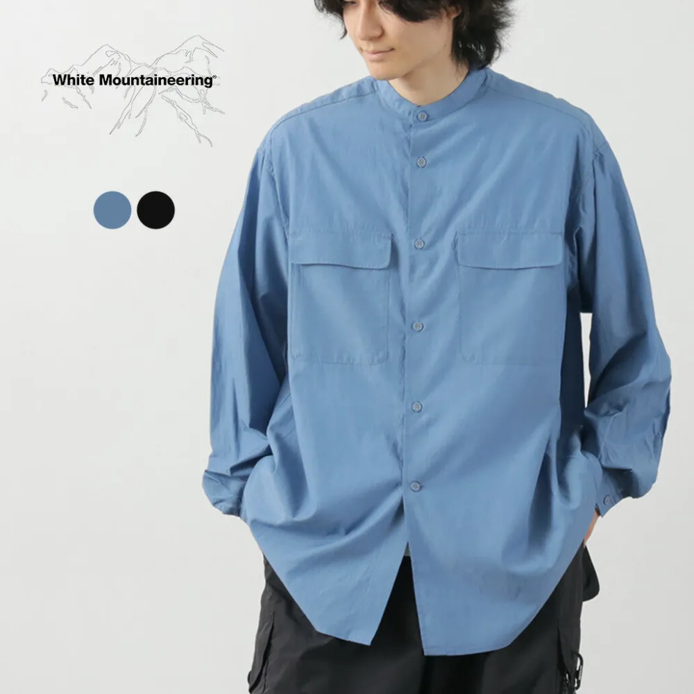 WHITE MOUNTAINEERING Shirts^/ Band Collar Shirt