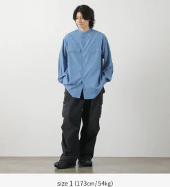 WHITE MOUNTAINEERING Shirts^/ Band Collar Shirt