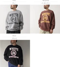 WHITE MOUNTAINEERING Sweatshirts^/ College Logo Sweatshirt