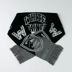 WHITE MOUNTAINEERING Scarfs^/ Football Scarf black