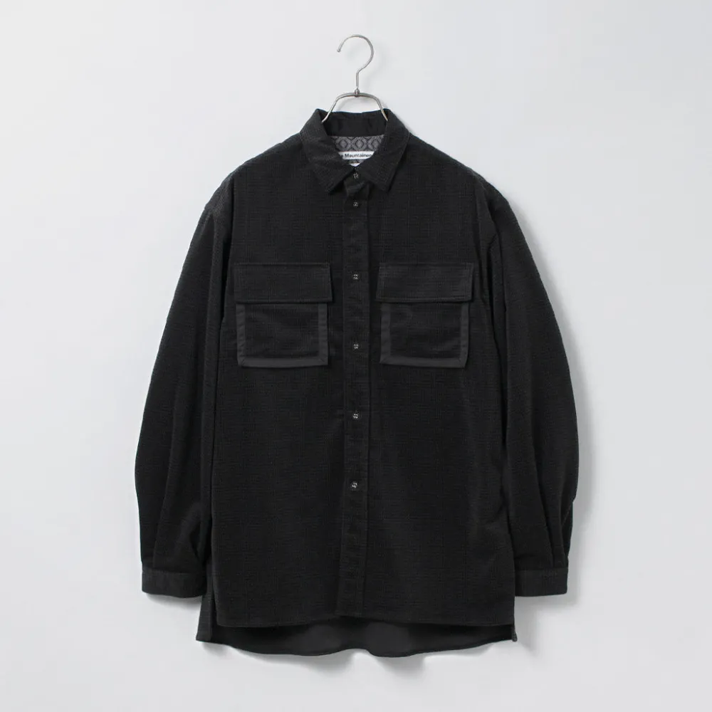 WHITE MOUNTAINEERING Shirts^/ Mid Gusset Sleeve Tricot Check Shirt