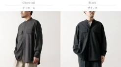 WHITE MOUNTAINEERING Shirts^/ Stretch Band Collar Shirt