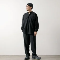 WHITE MOUNTAINEERING Shirts^/ Stretch Band Collar Shirt