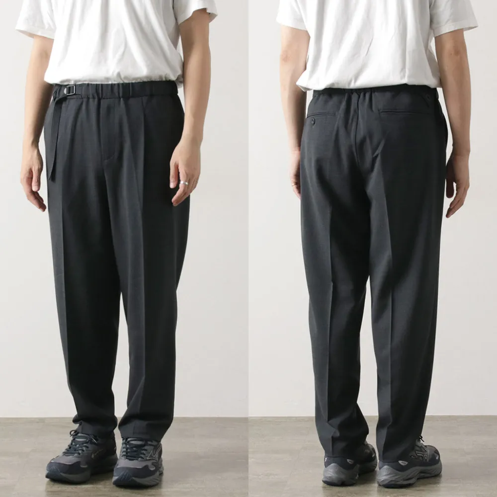 WHITE MOUNTAINEERING Trousers^/ Stretch Twill One-tuck Pants