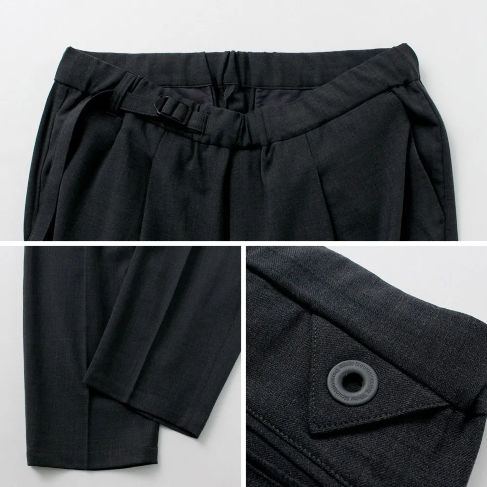 WHITE MOUNTAINEERING Trousers^/ Stretch Twill One-tuck Pants