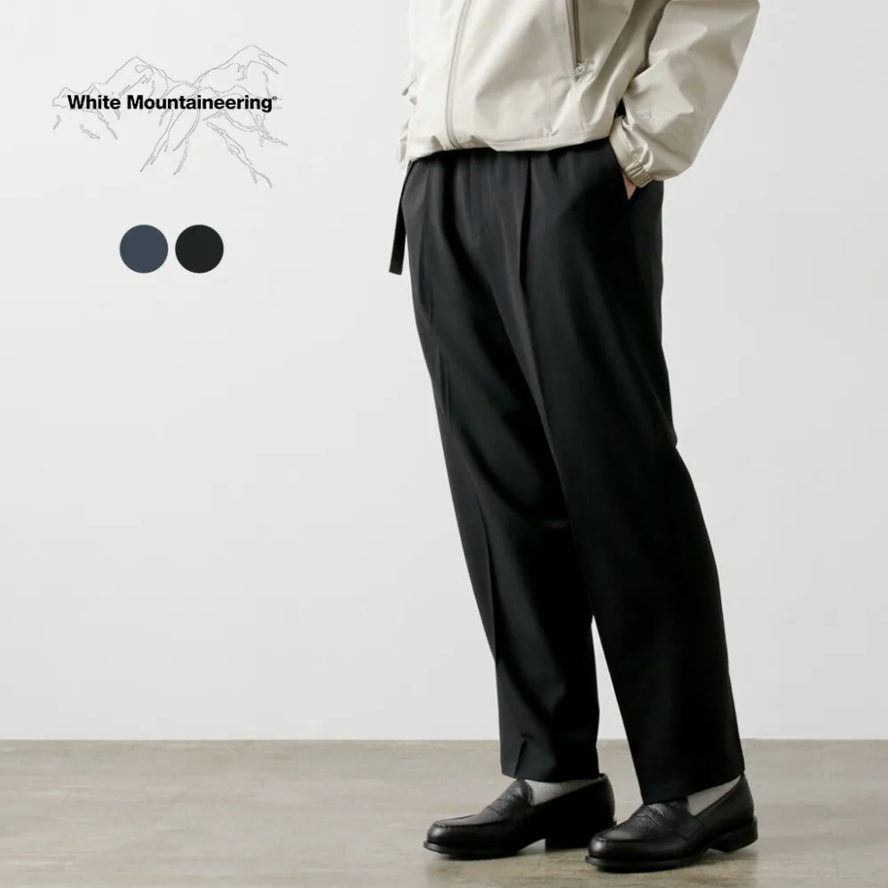 WHITE MOUNTAINEERING Trousers^/ Stretch Twill One-tuck Pants