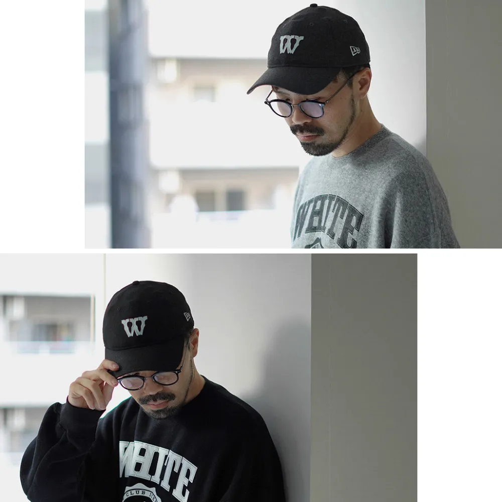 WHITE MOUNTAINEERING Hats^/ New Era Collaboration 6 Panel Logo Cap