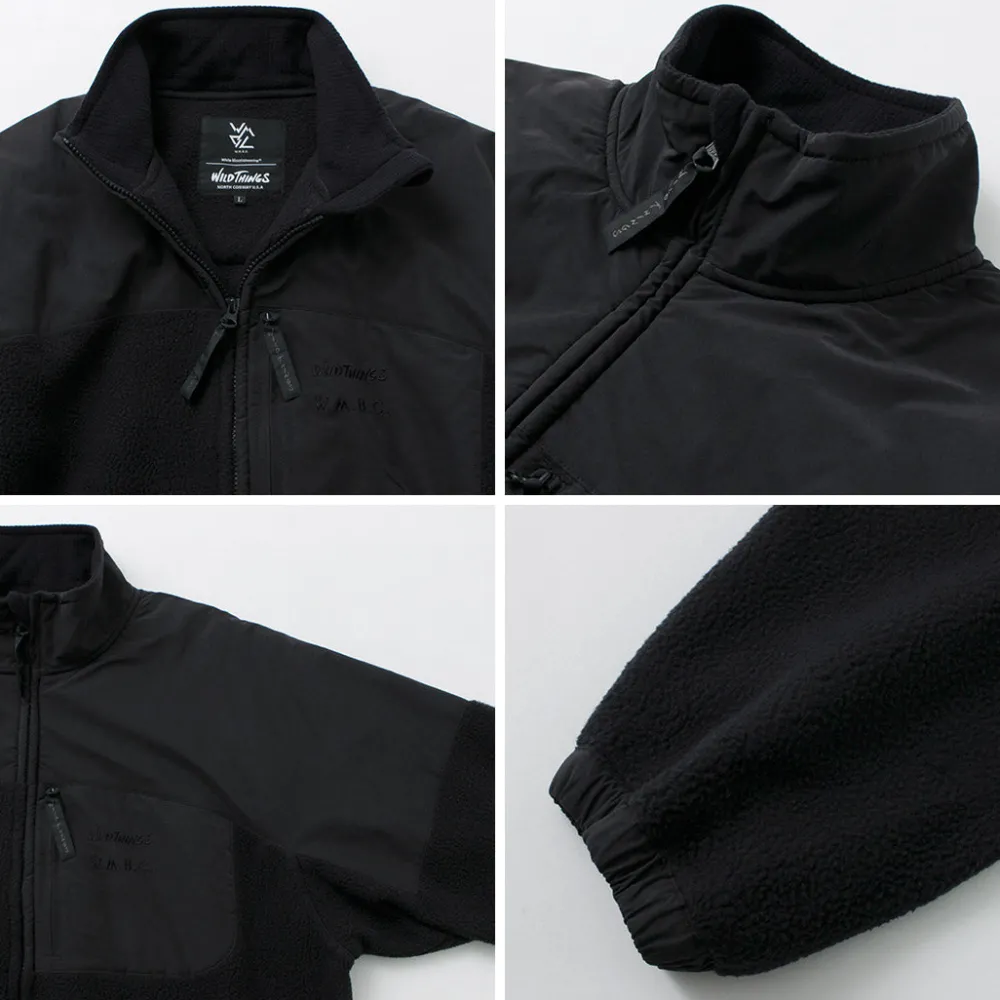 WHITE MOUNTAINEERING Jackets^/ WILD THINGS Collaboration Fleece Jacket black