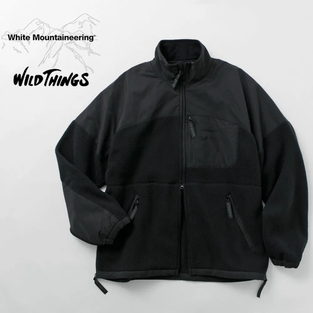 WHITE MOUNTAINEERING Jackets^/ WILD THINGS Collaboration Fleece Jacket black