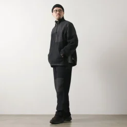 WHITE MOUNTAINEERING Trousers^/ WILD THINGS Collaboration Fleece Pants black