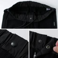 WHITE MOUNTAINEERING Trousers^/ WILD THINGS Collaboration Fleece Pants black