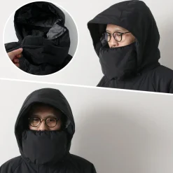 WHITE MOUNTAINEERING Coats^/ WILD THINGS Collaboration Transport Parka black