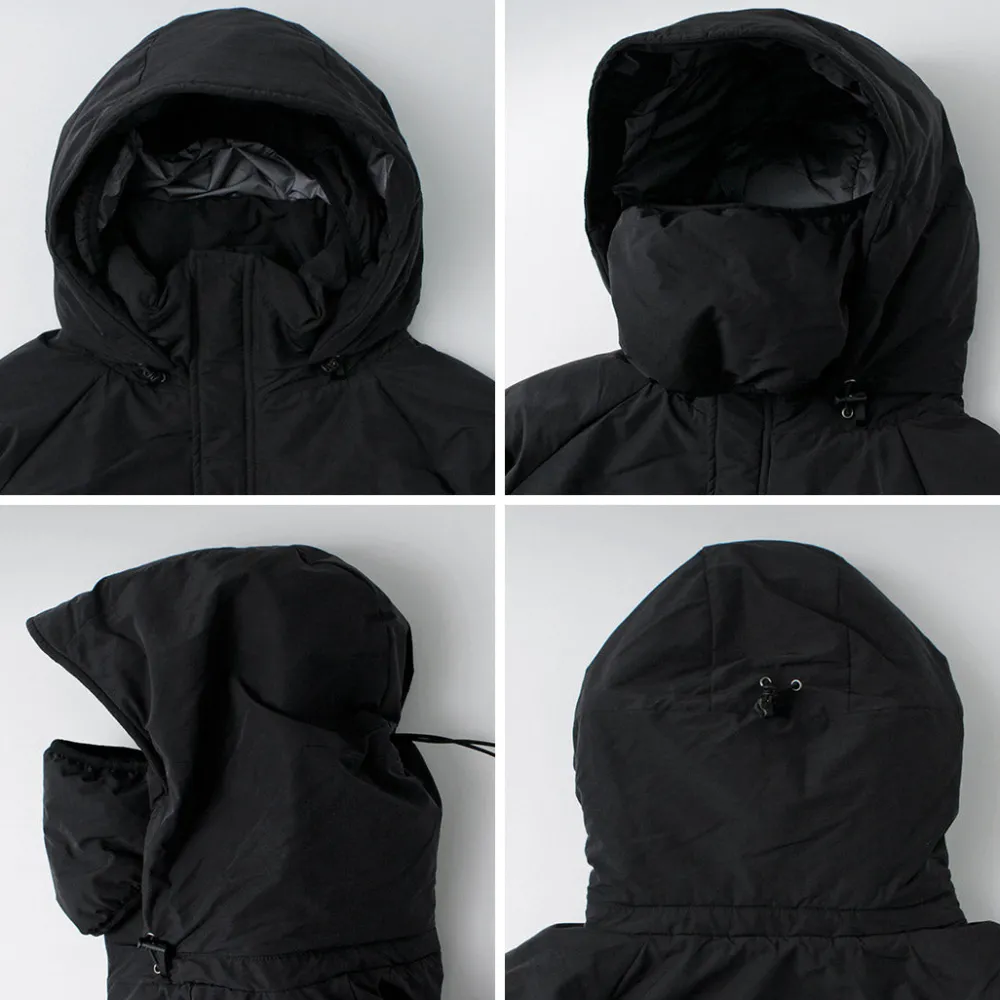 WHITE MOUNTAINEERING Coats^/ WILD THINGS Collaboration Transport Parka black