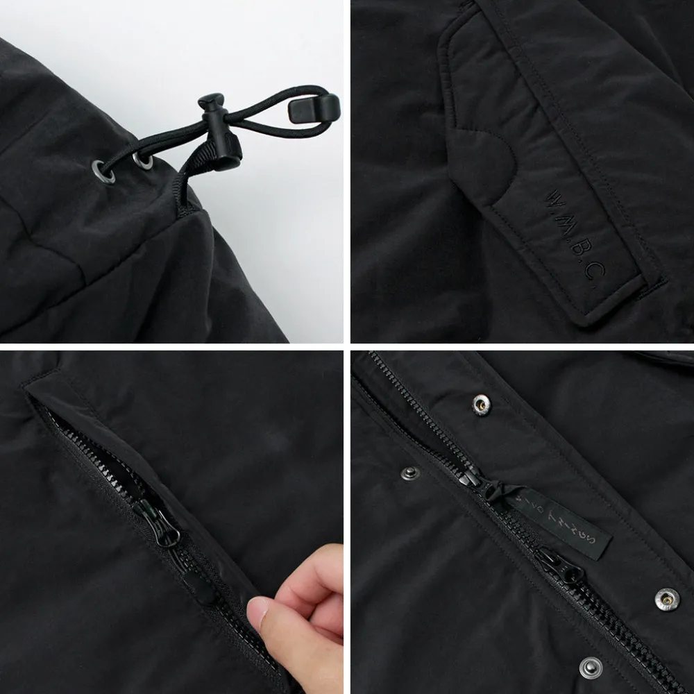 WHITE MOUNTAINEERING Coats^/ WILD THINGS Collaboration Transport Parka black