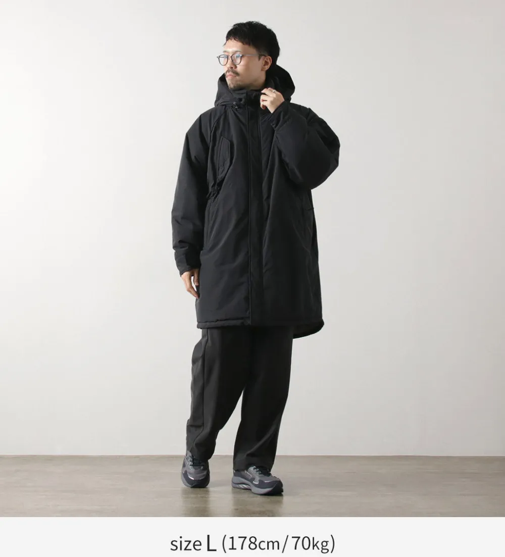 WHITE MOUNTAINEERING Coats^/ WILD THINGS Collaboration Transport Parka black