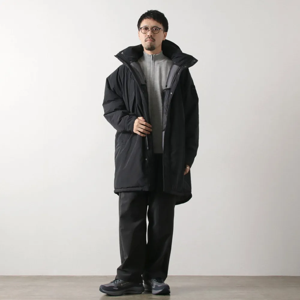 WHITE MOUNTAINEERING Coats^/ WILD THINGS Collaboration Transport Parka black