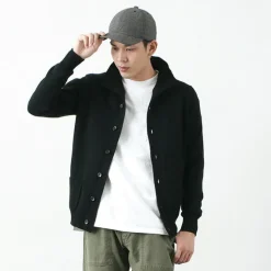 WILLIAM LOCKIE Cardigans^/ Lambs Wool Turtleneck Cardigan