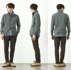 WILLIAM LOCKIE Cardigans^/ Lambs Wool Turtleneck Cardigan