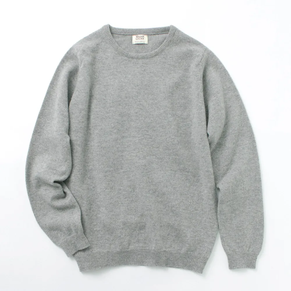 WILLIAM LOCKIE Knits^/ Lambswool crew neck knit