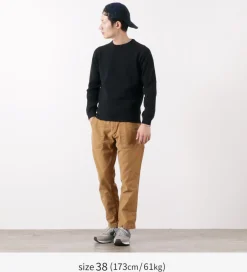 WILLIAM LOCKIE Knits^/ Lambswool crew neck knit