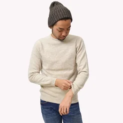 WILLIAM LOCKIE Knits^/ Lambswool crew neck knit