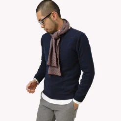 WILLIAM LOCKIE Knits^/ Lambswool crew neck knit