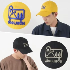 WOOLRICH Hats^/ Cotton Twill Logo Cap