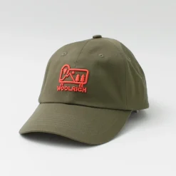 WOOLRICH Hats^/ Cotton Twill Logo Cap